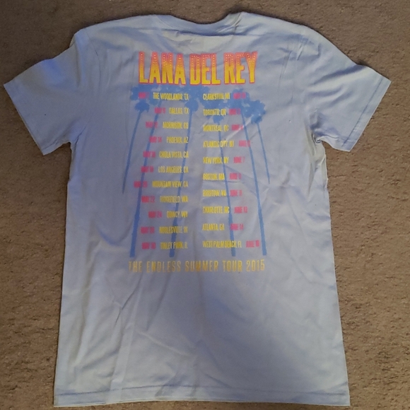 Lana Del Rey Endless Summer Tour 2015 Shirt NWOT - Picture 4 of 5
